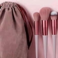 thumbnail image 5 of 13pcs Set Makeup Brushes Tool Kit Handheld Soft Blending Cosmetic Brushes Kit for Face Powder Concealer Brown, 5 of 5