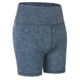 thumbnail image 6 of Endives Women's Yoga Short Leopard Print Biker Shorts High Waist Yoga Workout Running Gym Short, 6 of 6