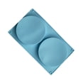 thumbnail image 1 of Inteprter Molde para hornear postres no tóxico fácil de limpiar resistente al calor hornear deliciosos postres duraderos Cocina y Comedor azul, 1 of 6