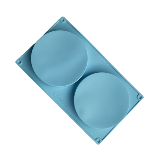 Inteprter Molde para hornear postres no tóxico fácil de limpiar resistente al calor hornear deliciosos postres duraderos Cocina y Comedor azul