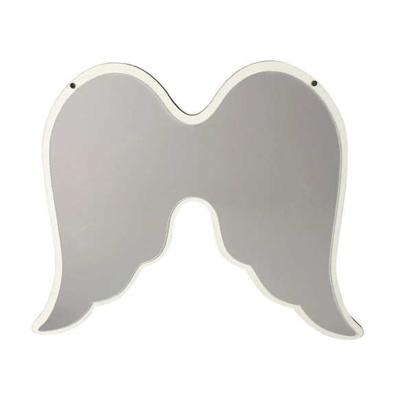 Espejo de pared decorativo, espejos nórdicos acrílicos y gafas de sol de pared modernas y bonitas alas de angel