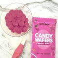 thumbnail image 4 of ChocoMaker Bright Pink Vanilla Flavored Candy Wafers 12oz, Contains Milk and Soy., 4 of 6