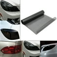 30 X 200cm Light Smoke Black Tint Film Headlights Tail Lights Car Vinyl