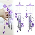 thumbnail image 2 of Clearance Under 5$ Household Wind Chimes FNGZ 2Pc Memorial Wind Chime Outdoor Wind Chime Unique Tuning Relax Soothing Sympathy Wind Chime For Mom and Dad Garden Patio Home Decor, 2* Wind Chime, 2 of 8