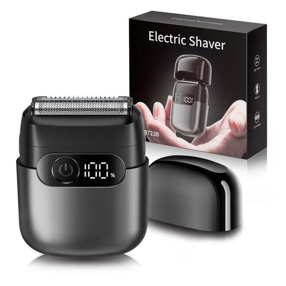 Afeitadora eléctrica Sonatraxs, afeitadora de láminas y recortadora de barba USB-C