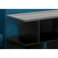 thumbnail image 5 of HomeRoots 332838 24 in. Black & Grey Top Accent Table, 5 of 5