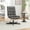 Brown, variant on Arlena Faux Leather Tufted Swivel Accent Chair, Brown