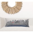 thumbnail image 6 of 35" White Boston Daylight Skyline Lumbar Decorative Pillow, 6 of 6