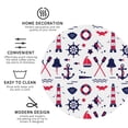 thumbnail image 4 of Bingfone Vintage Sailing Marine Travel Leather Drinks Coasters With Set Of 6,Suitable For Home Kitchen,Coffee Cup Coasters Home Gift, 4 of 9