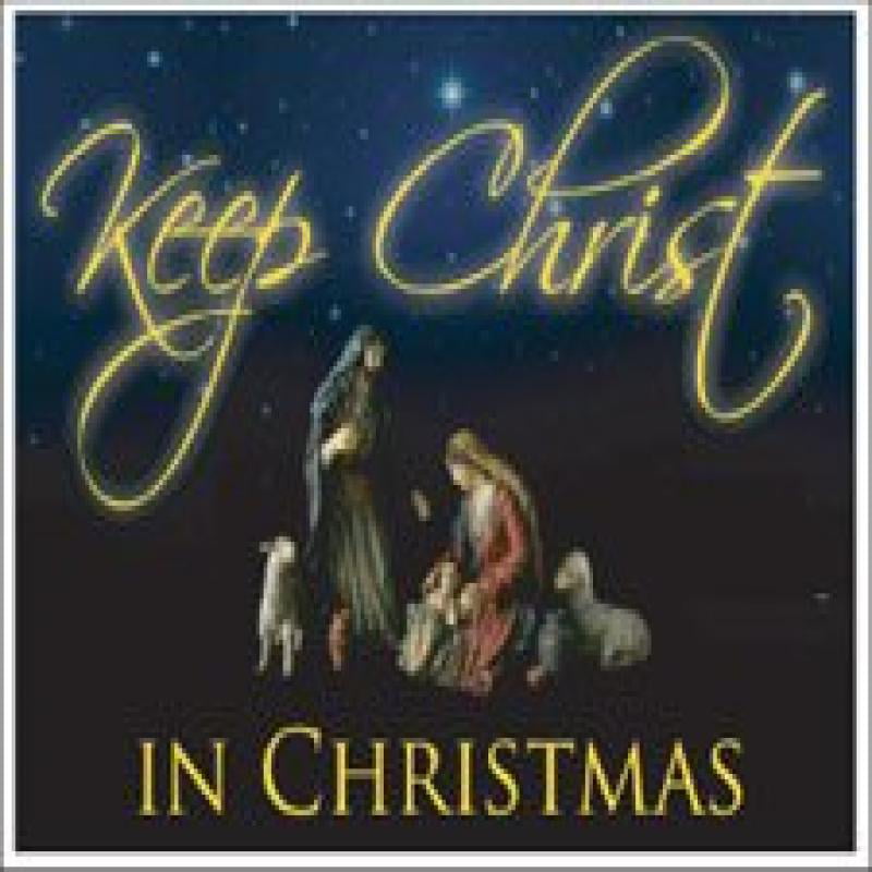 Keep Christ in Christmas Outdoor Yard Decoration 