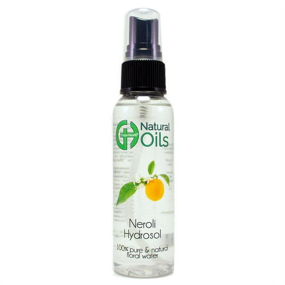 Neroli Floral Water 2 oz Plastic Bottle w/ Black Sprayer