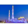thumbnail image 2 of Wilson, Emily M. 18x13 White Modern Wood Framed Museum Art Print Titled - Middle East-Arabian Peninsula-Oman-Muscat-Bawshar-Muhammad Al Ameen Mosque in Bawshar, 2 of 4