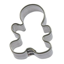 Mini Gingerbread Boy Cookie Cutter 1.5 in M2F - Foose Cookie Cutters - US Tin Plate Steel