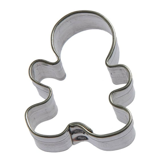 Mini Gingerbread Boy Cookie Cutter 1.5 in M2F - Foose Cookie Cutters - US Tin Plate Steel