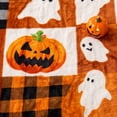 thumbnail image 6 of Halloween Throw Blanket 39.4"x27.6" - Soft Flannel Ghost Pumpkin Blanket, Comfy Plush Blankets for Couch, Sofa, Bed, Fall Winter Decor, for Adults, 6 of 7