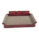 thumbnail image 1 of Rascador para gatos, sofá cama, tablero para rascar, juguete para el hogar Rojo, 1 of 9