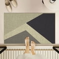 thumbnail image 1 of Xiao Hua Alfombra de baño, antideslizante, de felpa y pelo largo, lavable a máquina, para suelo, bañera y ducha, 38 x 58 cm (C), 1 of 4