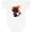 AA-White, variant on Halloween Cat, Cute Cat, Black Cat, Witch Hat Boys or Girls Baby Bodysuit