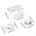 thumbnail image 5 of Kit de Protección de Metal para Chasis de Tarjeta de Protección de Acero Inoxidable para Actualización de Coche RC CC02 Accesorios de Actualización de Coche RC, 5 of 5
