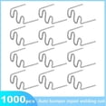 thumbnail image 2 of 1000pcs Staples For Hot Stapler Plastic Repair Wave Staples Bumper Bodywork Repairs 0.8mm S Wave St, 2 of 5