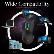 HP Wired Gaming Mouse LED RGB Backlit Adjustable 6200 DPI Ergonomic USB Mice for Gamers G360