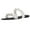 Black, variant on Utoimkio Platform Sandals for Women Summer Women's Sandals Flip Flops Beach Slippers Summer Pearl Flat Shoes
