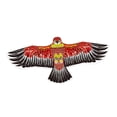 thumbnail image 3 of Cometa águila de 65 pulgadas, actividades al aire libre, fácil de volar, adultos, niños, juguetes, parque, juego familiar para patio, césped, playa, p beis rojo, 3 of 10