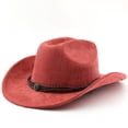 thumbnail image 2 of Functional Western Cowboy Hat for Outdoor Adventures with Curved Brim Lightweight Travel Accessory, 2 of 3