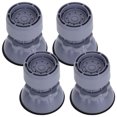 thumbnail image 1 of CATIEBYE 4Pcs Grey Washing Machine Footrest Anti Vibration Pads with Nonslip Durable Plastic, 1 of 6