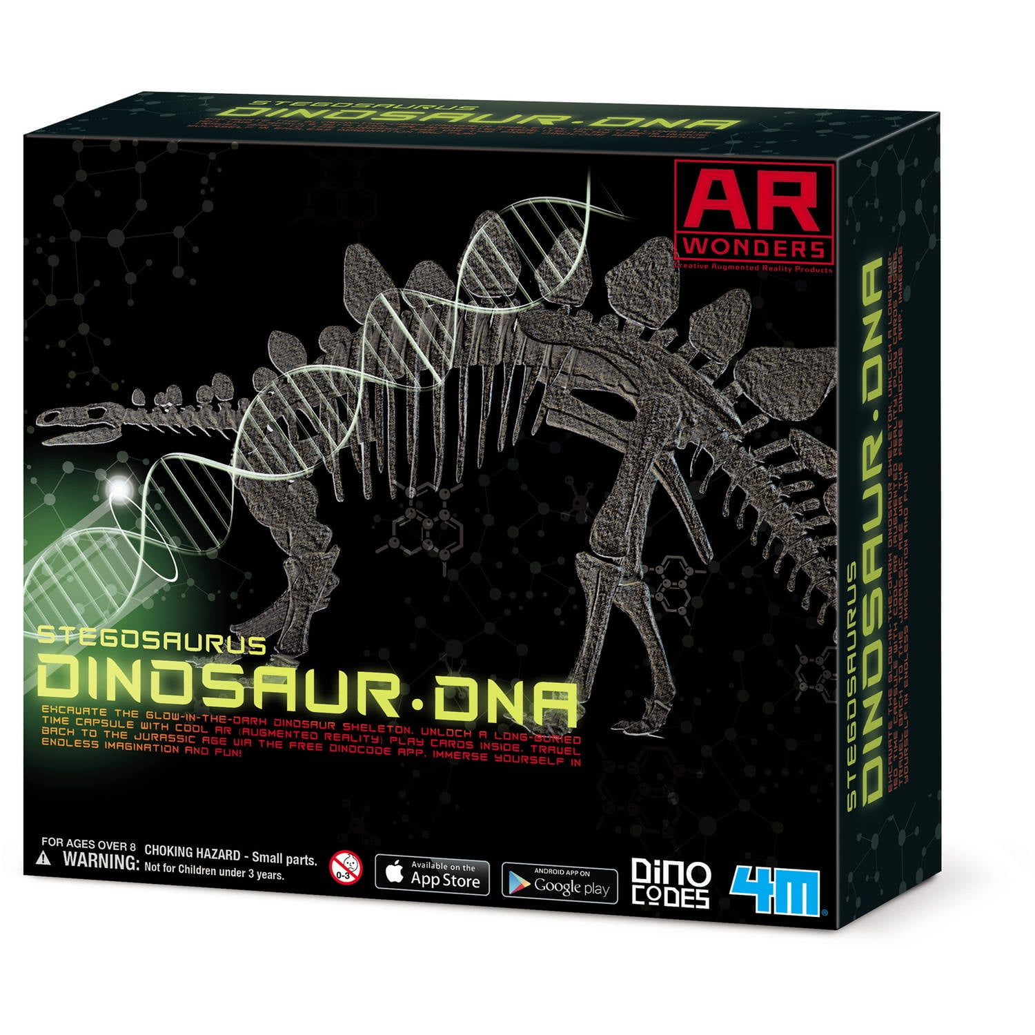 4M Stegosaurus Dinosaur DNA Kit