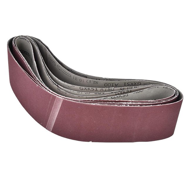 Aluminum Oxide 6PCS Sander Sanding Belt, Sanding Belt, Furniture Sanding Machines And Applications