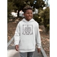 thumbnail image 2 of Gemini Animal Hoodie Juniors -Image by Shutterstock,  Large, 2 of 4