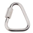 thumbnail image 2 of Gancho de mochila con cierre de rosca, gancho de clip rápido cargado, cadena de mosquetón triangular resistente 6mm, 2 of 8