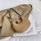 thumbnail image 5 of Bolso de hombro para mujer PU Diamond Underarm Bag Evening Party Clutch Bolso (Caqui), 5 of 6