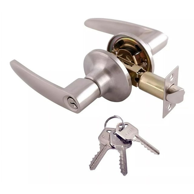 Cerradura Chapa De Manija Granito Dexter Recamara / Baño