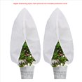 thumbnail image 2 of Chaqueta de Protección Congelación de Cubiertas para Plantas, Cubiertas para Plantas con Cordón de Invierno Reutilizables de 2,6 Pies X 4 Pies con Cremallera, Paquete de 4, 2 of 5