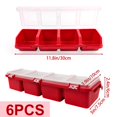 thumbnail image 2 of Caja Organizadora YEXEXINM 6 Piezas para Tornillos 30x10x6 cm, 2 of 7