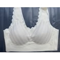 thumbnail image 4 of Timegard Womens Bras No Underwire Wide Strap Full Coverage Stretch High Support Comfort Daily Bralette, 4 of 6