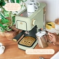thumbnail image 4 of Beautiful Slim 20-Bar, 4-Cup Sage Green Espresso Machine, 4 of 19