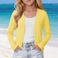 thumbnail image 5 of HIPYLO Baby Band Tees Preppy Tops Teen Girls Graphic Tees White Button Down Shirt Girls T Shirt Size 12 Girls Clothes Cute Clothes Girls Size 10-12, Yellow 12-18 Months, 5 of 7