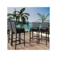thumbnail image 1 of Ourlova Patio Wicker Barstools With Cushions Outdoor Wicker Bar Stools Set Of 4 Outdoor Rattan Bar Height Stool Set Armless For Backyard Poolside, 1 of 7