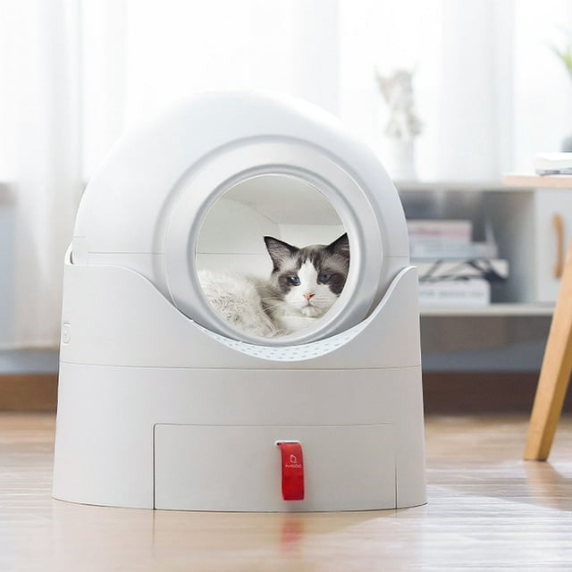 <p>Semi Intelligent Cat Litter Box, Universal Semi Automatic Cat Toilet Box Fully Closed For Home For Cat</p>