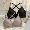 thumbnail image 1 of Ropa interior de expansión exterior, ropa interior fina sin costuras de gelatina desnuda, sujetador de mujer con realce de pecho pequeño, transpirable y favorecedor que contrae los senos, 1 of 3
