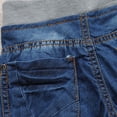 thumbnail image 4 of Gubotare Boys' Slim Fit Straight Leg Stretch Denim Jeans 5 Pocket Style 4T 5T (Dark Blue,4-5 Years), 4 of 8