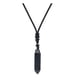 thumbnail image 4 of Collar de cristal de cuarzo transparente Qarigey con poder curativo natural Obsidiana hecho a mano SurtidoColor, 4 of 6