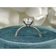thumbnail image 6 of 2.34 Ct Brilliant Cut Oval Real Moissanite Engagement Rings for Women Solid 950 Platinum, 6 of 9