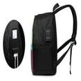 thumbnail image 6 of YFYANG 17" Laptop Backpack, Geometric Design Fashion Travel Work Backpack with USB and Headphone Cable Interface for Men and Women, 6 of 8