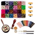thumbnail image 1 of Cera De Sellado, Cuentas De Sellado De Cera Octágono Para Sobres, Embalaje De Boda, Regalos, Estampado De Negocios 1 Juego Sweethay EL010319-00, 1 of 5