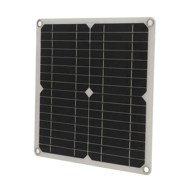 Panel solar, kit de panel solar Panel de células solares monocristalinas Kit de panel solar Rendimiento finamente ajustado