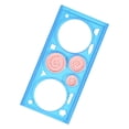 thumbnail image 1 of Plantilla de dibujo preciso de regla geométrica multifuncional para encofrado de construcción Azul Cola Regla geométrica, 1 of 8